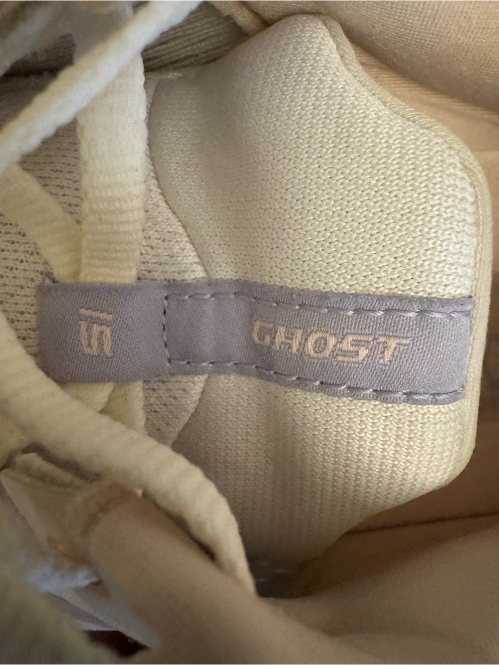 Brooks Women's Ghost 15 8.5 M Walking/Running Athletic Shoes Cream, Light Pink - Picture 6 of 9